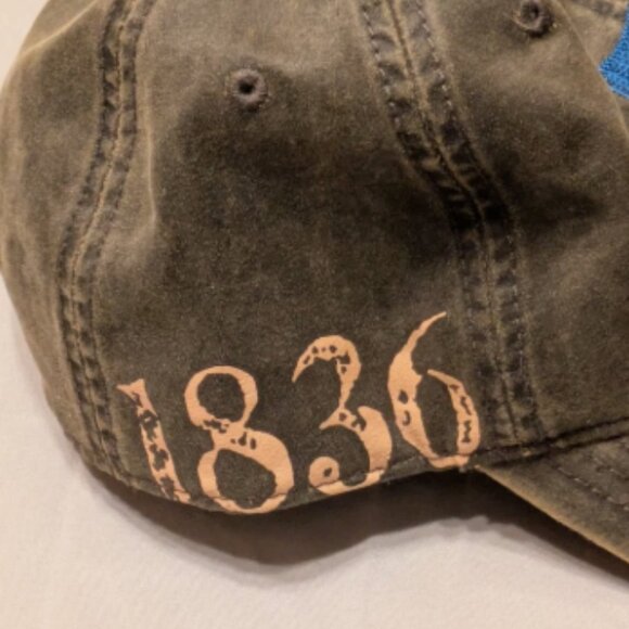 Remember The Alamo Org Green Embroidered Front Patch Printed Side - NWT - Picture 5 of 7